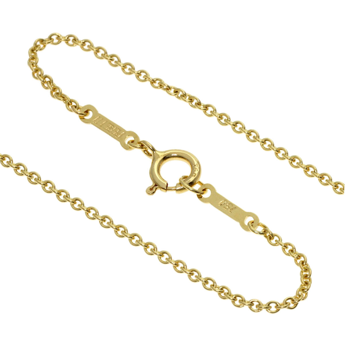 TIFFANY&Co. Full heart Necklace K18 Yellow Gold Ladies [Used]