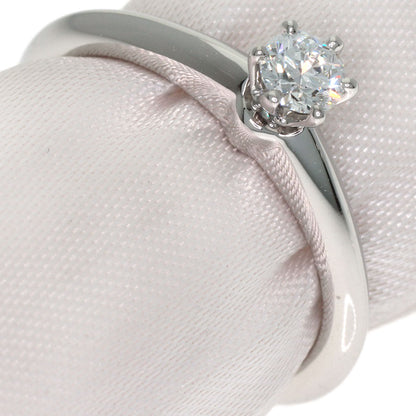 TIFFANY&Co. Solitaire Diamond Ring Platinum PT950 Ladies [Used]