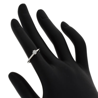 TIFFANY&Co. Solitaire Diamond Ring Platinum PT950 Ladies [Used]