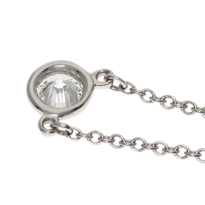 TIFFANY&Co. By The Yard Diamond Necklace Platinum PT950 Ladies [Used]