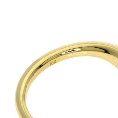 TIFFANY&Co. Ruby Wave Ring K18 Yellow Gold Ladies [Used]