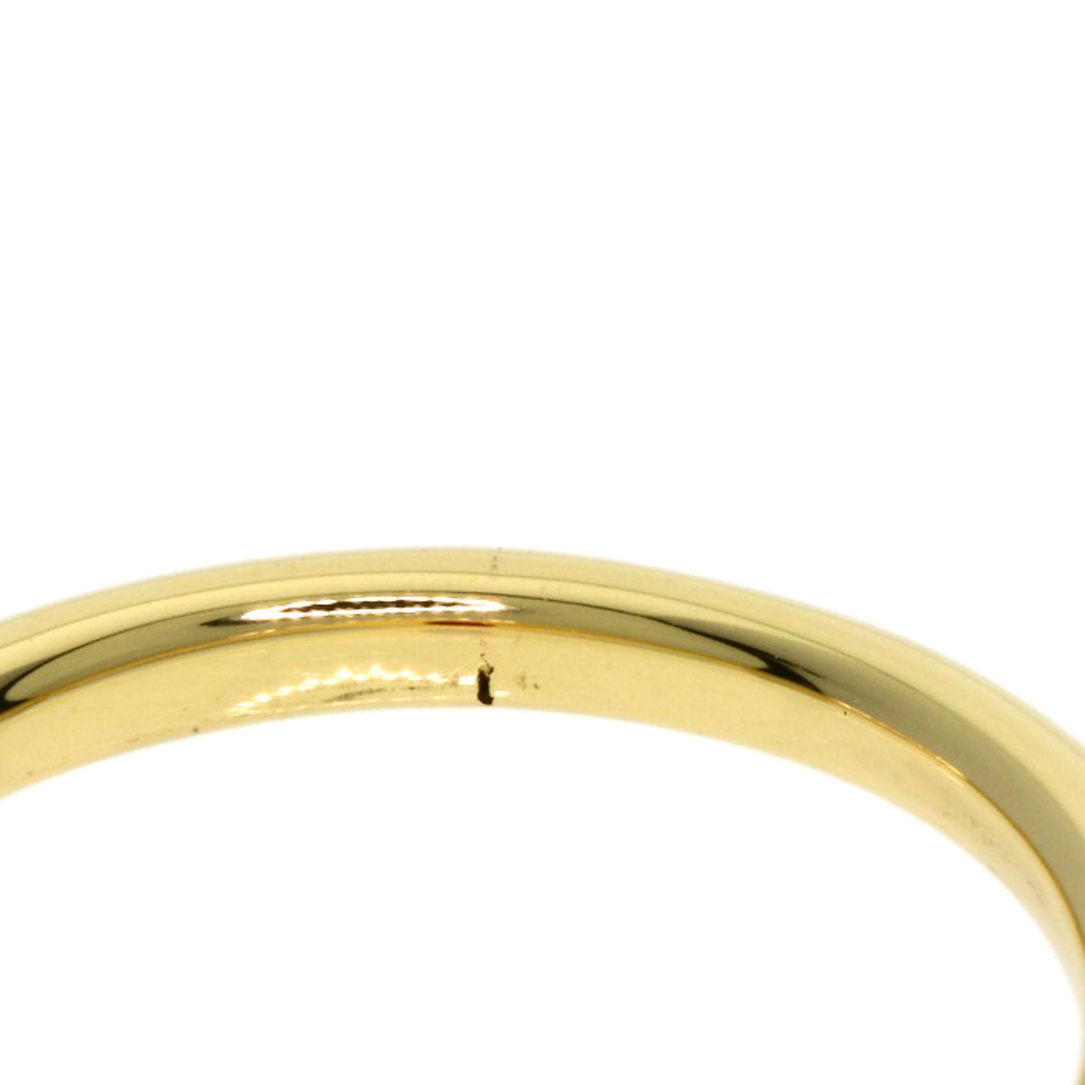 TIFFANY&Co. Ruby Wave Ring K18 Yellow Gold Ladies [Used]