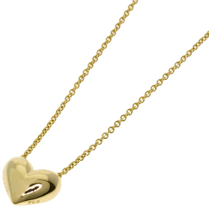 TIFFANY&Co. Pintide Heart Necklace K18 Yellow Gold Ladies [Used]