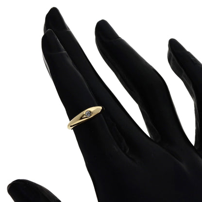 TIFFANY&Co. 1P Diamond Ring K14 Yellow Gold Ladies [Used]