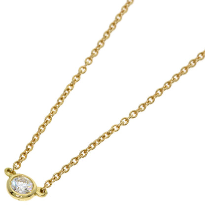 TIFFANY&Co. By The Yard Diamond Necklace K18 Yellow Gold Ladies [Used]