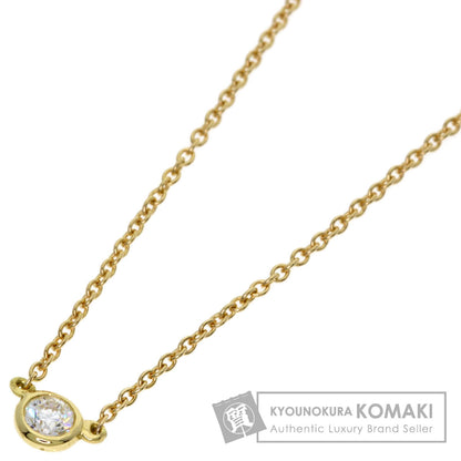 TIFFANY&Co. By The Yard Diamond Necklace K18 Yellow Gold Ladies [Used]