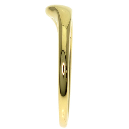 TIFFANY&Co. Curved Band Emerald Ring K18 Yellow Gold Ladies [Used]