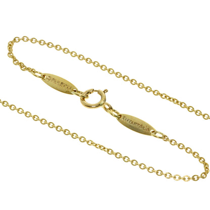 TIFFANY&Co. Open heart Necklace K18 Yellow Gold Ladies [Used]