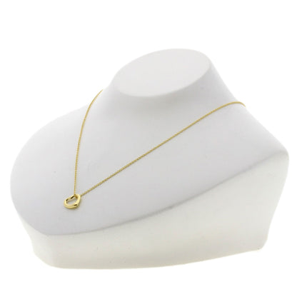 TIFFANY&Co. Open heart Necklace K18 Yellow Gold Ladies [Used]