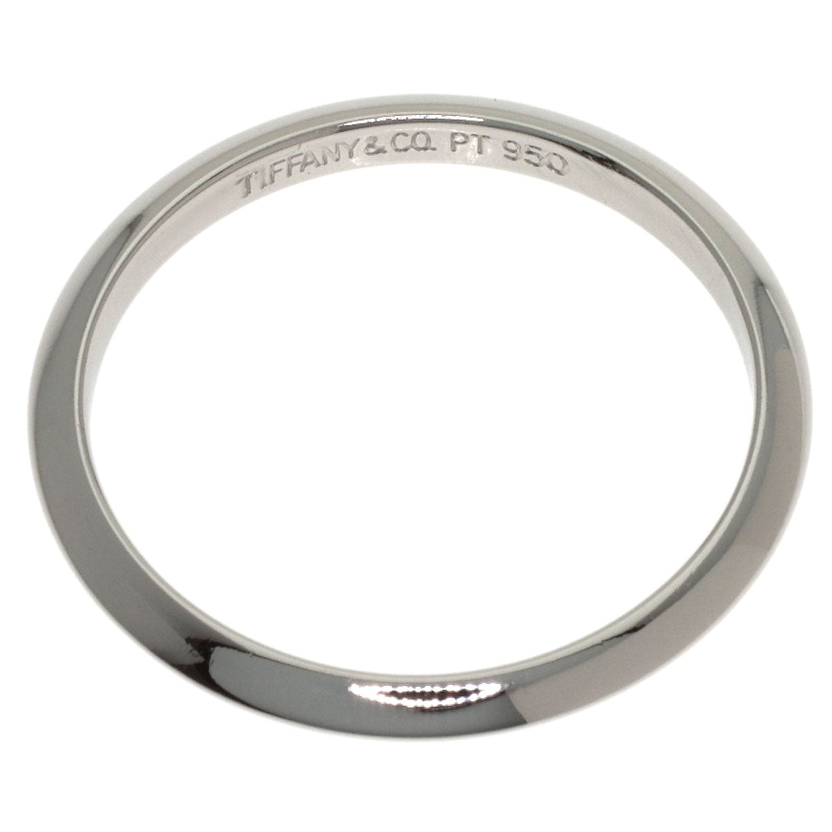 TIFFANY&Co. Knife edge Ring Platinum PT950 Ladies [Used]