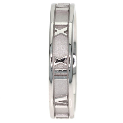 TIFFANY&Co. Atlas Narrow Ring K18 White Gold Ladies [Used]