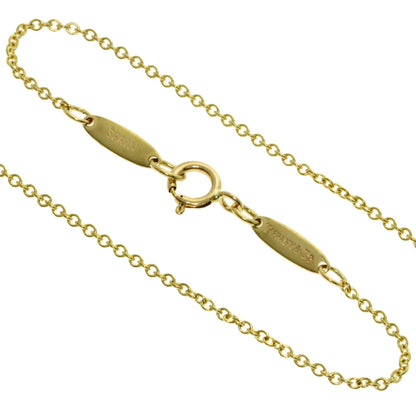 TIFFANY&Co. Open heart Necklace K18 Yellow Gold Ladies [Used]