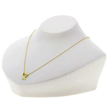 TIFFANY&Co. Loving heart Necklace K18 Yellow Gold Ladies [Used]