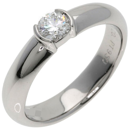TIFFANY&Co. Dots Solitaire Diamond F-VVS2-G Ring Platinum PT950 Ladies [Used]