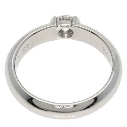 TIFFANY&Co. Dots Solitaire Diamond F-VVS2-G Ring Platinum PT950 Ladies [Used]