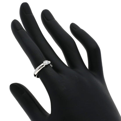 TIFFANY&Co. Dots Solitaire Diamond F-VVS2-G Ring Platinum PT950 Ladies [Used]