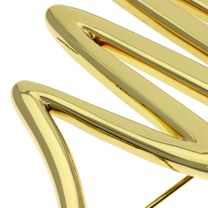 TIFFANY&Co. Scribble Brooch K18 Yellow Gold Ladies [Used]
