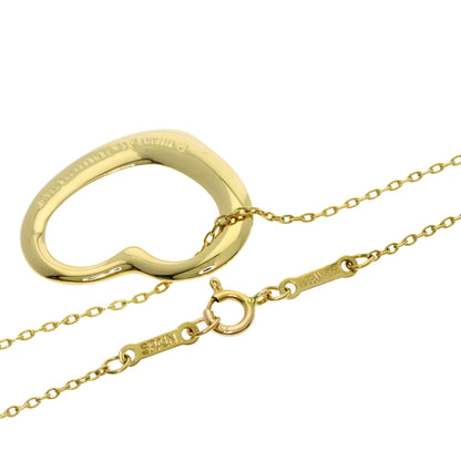 TIFFANY&Co. Open heart Necklace K18 Yellow Gold Ladies [Used]