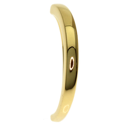 TIFFANY&Co. V band Ring K18 Yellow Gold Ladies [Used]