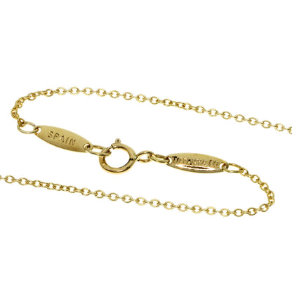 TIFFANY&Co. Open heart Necklace K18 Yellow Gold Ladies [Used]