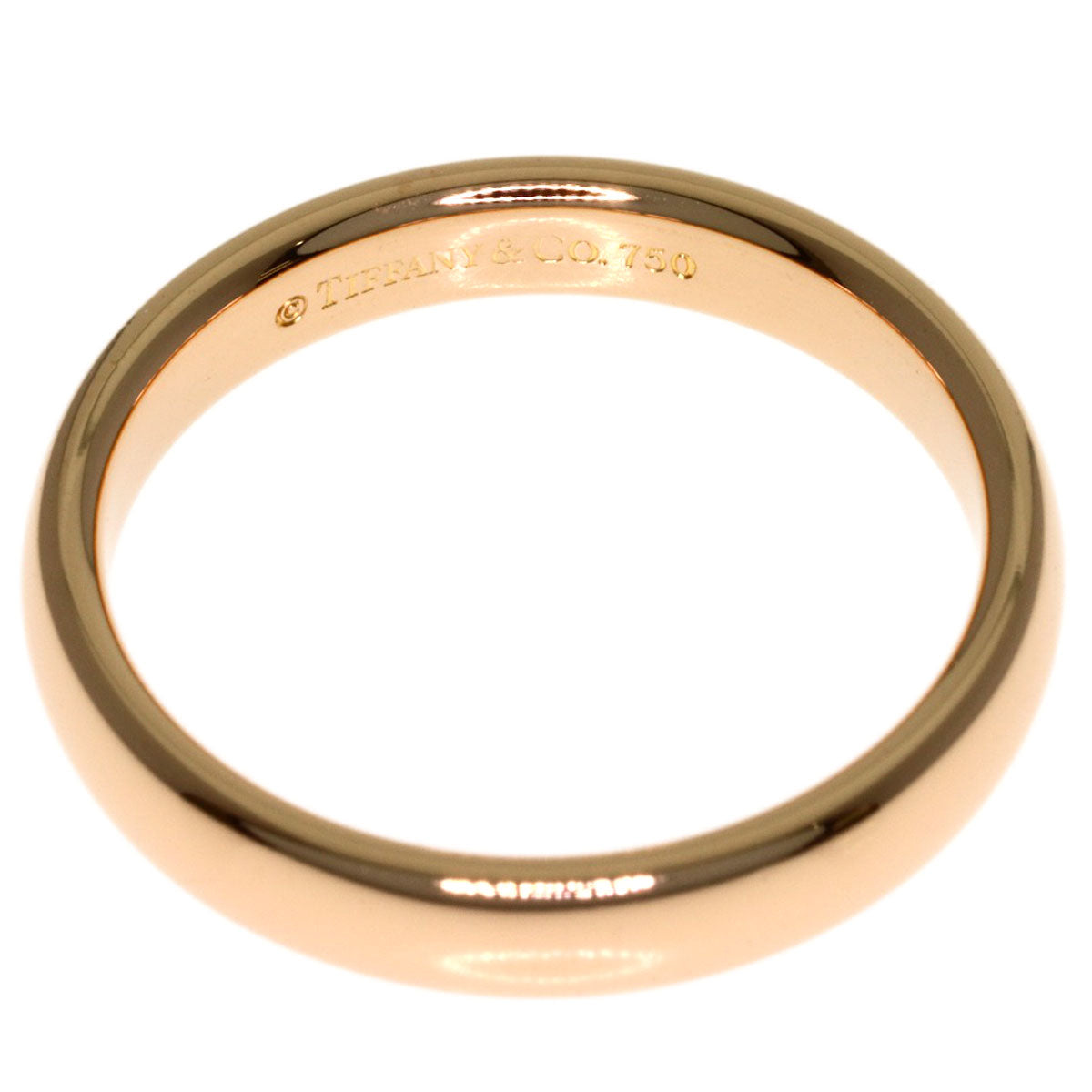 TIFFANY&Co. wedding Ring K18 Pink Gold Ladies [Used]