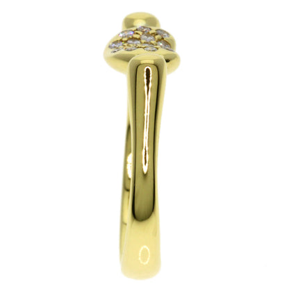 TIFFANY&Co. Bean Diamond Ring K18 Yellow Gold Ladies [Used]