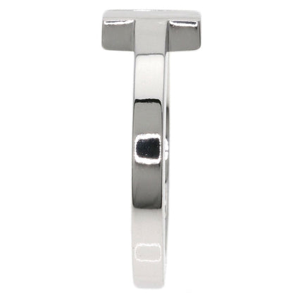 TIFFANY&Co. T square Ring K18 White Gold Ladies [Used]