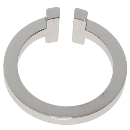 TIFFANY&Co. T square Ring K18 White Gold Ladies [Used]