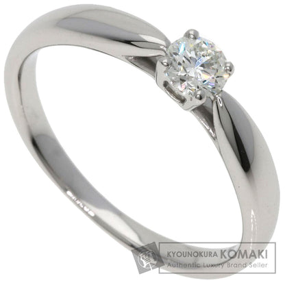 TIFFANY&Co. Harmony Solitaire Diamond I-VS1-EX Ring Platinum PT950 Ladies [Used]