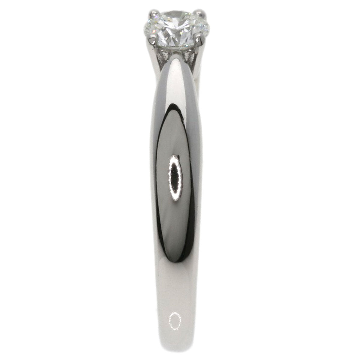 TIFFANY&Co. Harmony Solitaire Diamond I-VS1-EX Ring Platinum PT950 Ladies [Used]