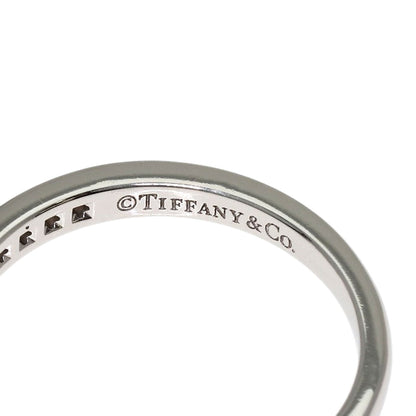 TIFFANY&Co. Half eternity Diamond Ring Platinum PT950 Ladies [Used]