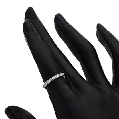 TIFFANY&Co. Half eternity Diamond Ring Platinum PT950 Ladies [Used]