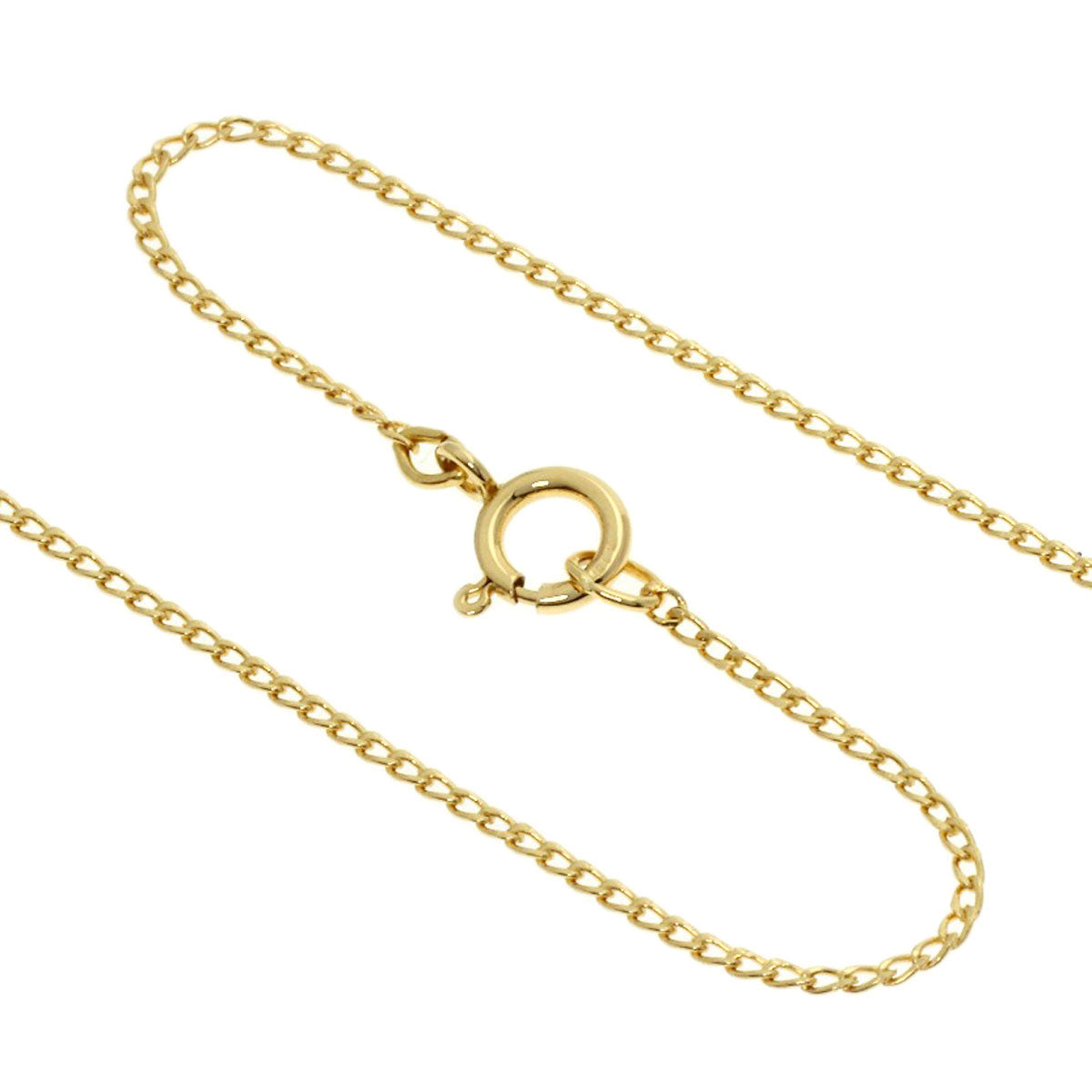 TIFFANY&Co. Leaf Necklace K18 Yellow Gold Ladies [Used]