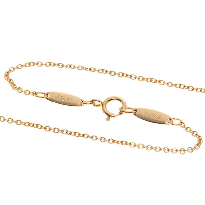 TIFFANY&Co. Open Heart Mini Necklace K18 Pink Gold Ladies [Used]