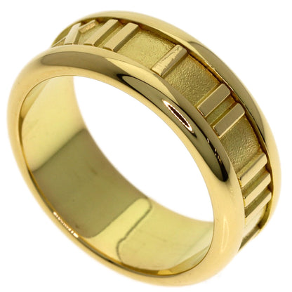 TIFFANY&Co. Atlas Ring K18 Yellow Gold Ladies [Used]