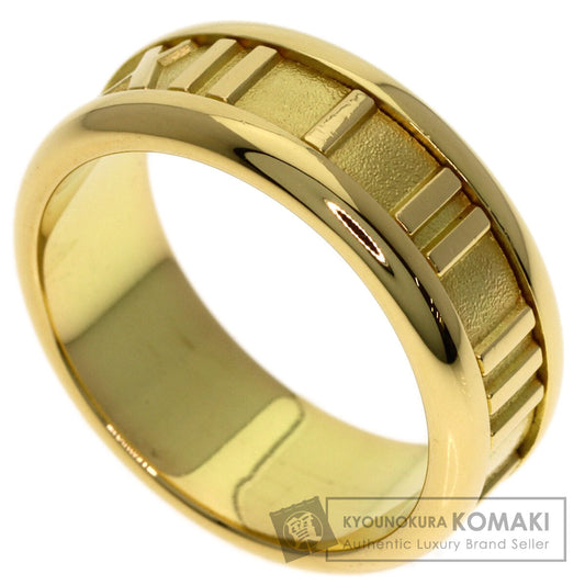TIFFANY&Co. Atlas Ring K18 Yellow Gold Ladies [Used]
