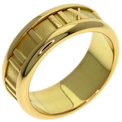 TIFFANY&Co. Atlas Ring K18 Yellow Gold Ladies [Used]