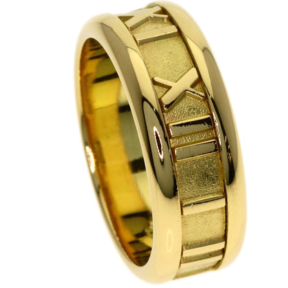 TIFFANY&Co. Atlas Ring K18 Yellow Gold Ladies [Used]