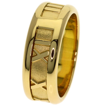 TIFFANY&Co. Atlas Ring K18 Yellow Gold Ladies [Used]