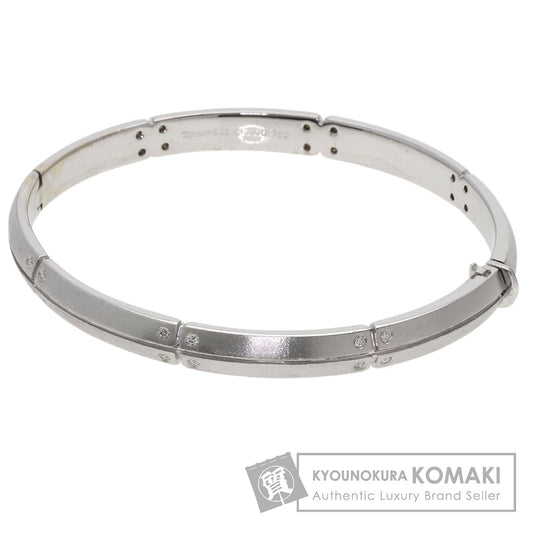 TIFFANY&Co. Streammerica Diamond Bracelet K18 White Gold Ladies [Used]