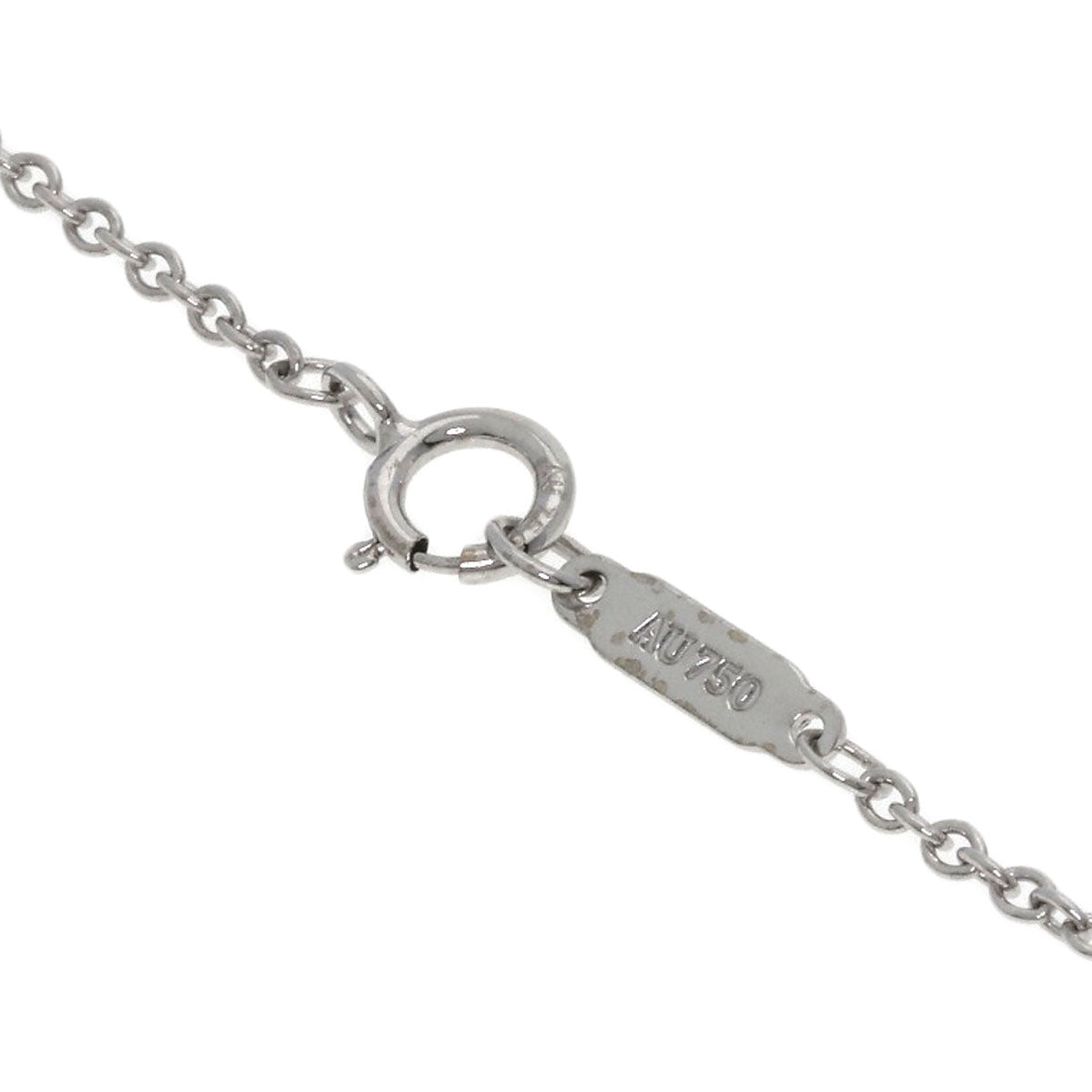 TIFFANY&Co. Atlas 3P Diamond Bracelet K18 White Gold Ladies [Used]
