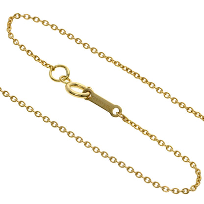 TIFFANY&Co. teardrop Necklace K18 Yellow Gold Ladies [Used]