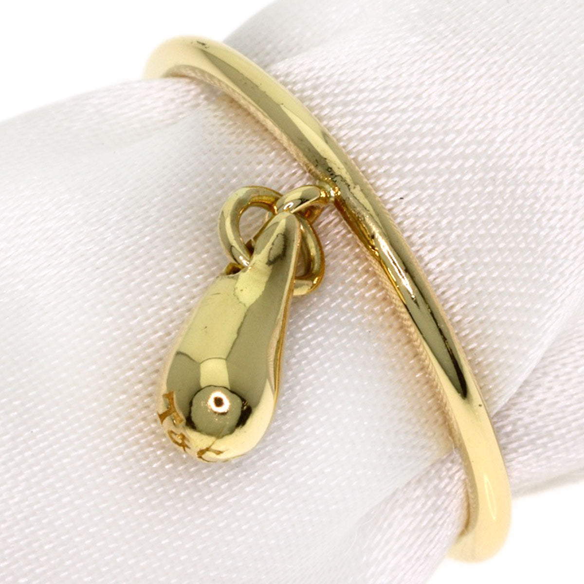 TIFFANY&Co. teardrop Ring K18 Yellow Gold Ladies [Used]