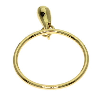 TIFFANY&Co. teardrop Ring K18 Yellow Gold Ladies [Used]