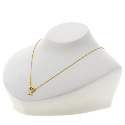 TIFFANY&Co. Loving heart Necklace K18 Yellow Gold Ladies [Used]