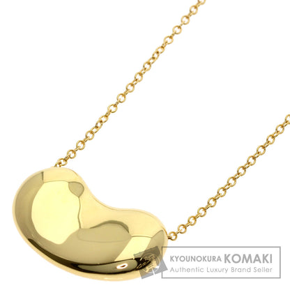 TIFFANY&Co. Bean Medium Long Chain Necklace K18 Yellow Gold Ladies [Used]