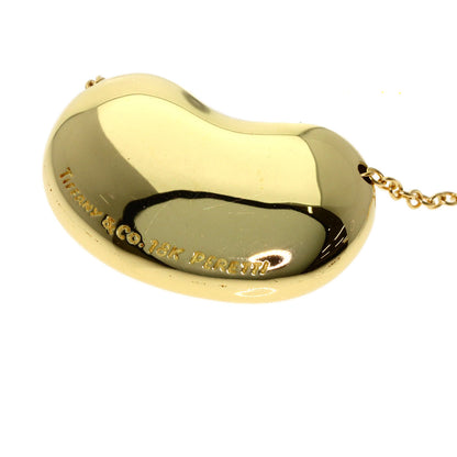 TIFFANY&Co. Bean Medium Long Chain Necklace K18 Yellow Gold Ladies [Used]