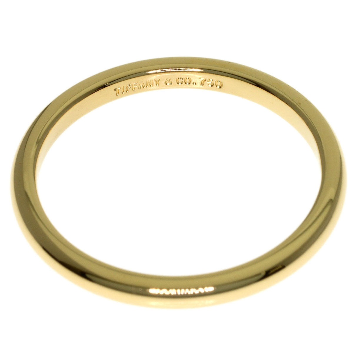 TIFFANY&Co. wedding Ring K18 Yellow Gold Ladies [Used]