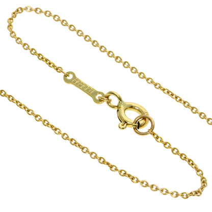 TIFFANY&Co. Open heart Necklace K18 Yellow Gold Ladies [Used]