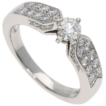 Chaumet Plum Diamond E-VS1-VG Ring Platinum PT950 Ladies [Used]